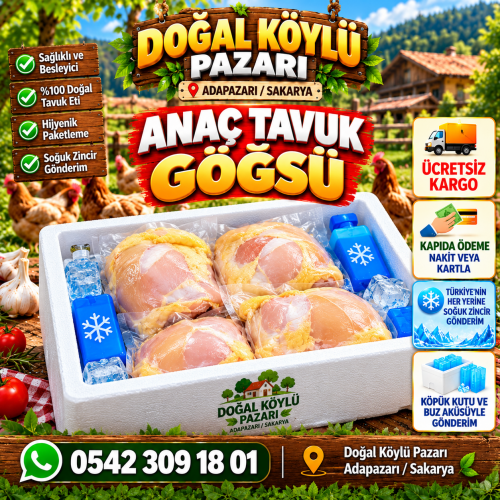 KÖY TAVUĞU GÖĞÜS 2 KG 